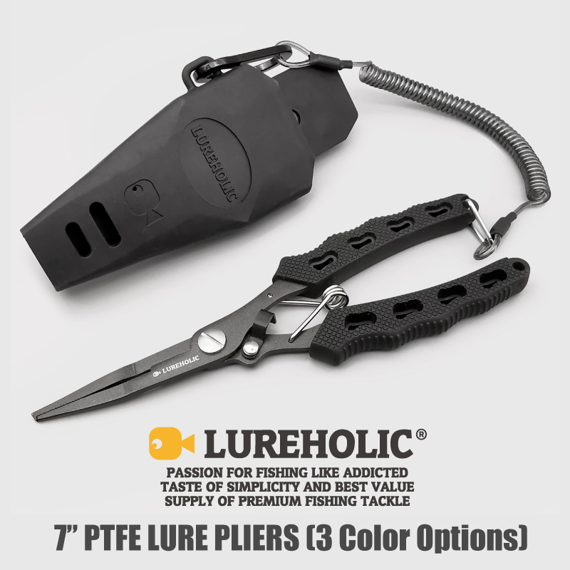 Braided Fishing Line - 루어홀릭 7인치 PTFE 코팅 루어 낚시