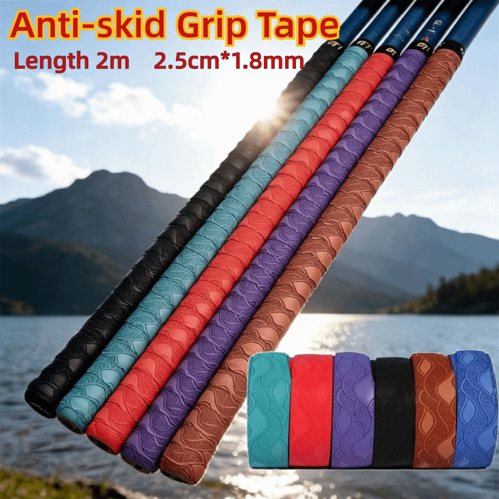 새로운 2M 라켓 핸들 랩 땀 흡수 두꺼운 오버 그립  - Fishing Rod Wrap Tape 리뷰 및 가격