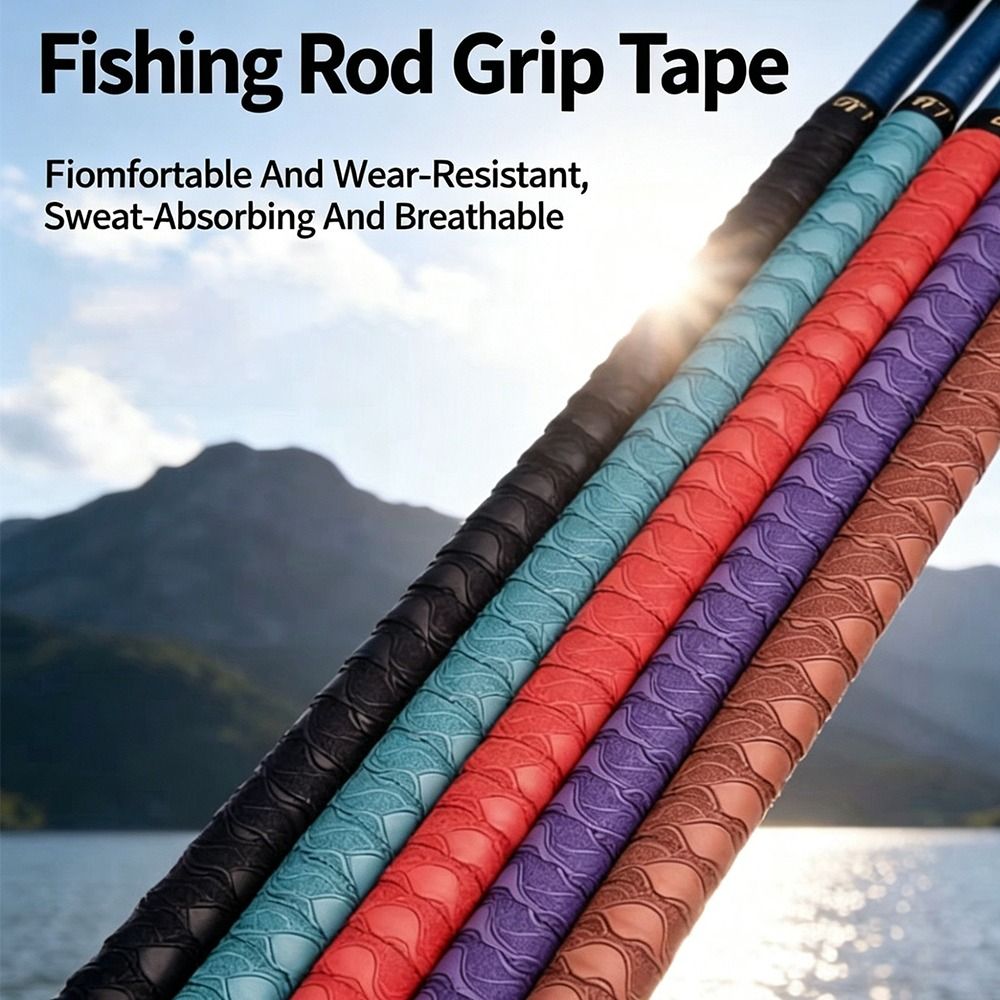 새로운 2M 라켓 핸들 랩 미끄럼 방지 땀 흡수 그립  - Fishing Rod Wrap Tape 리뷰 및 가격