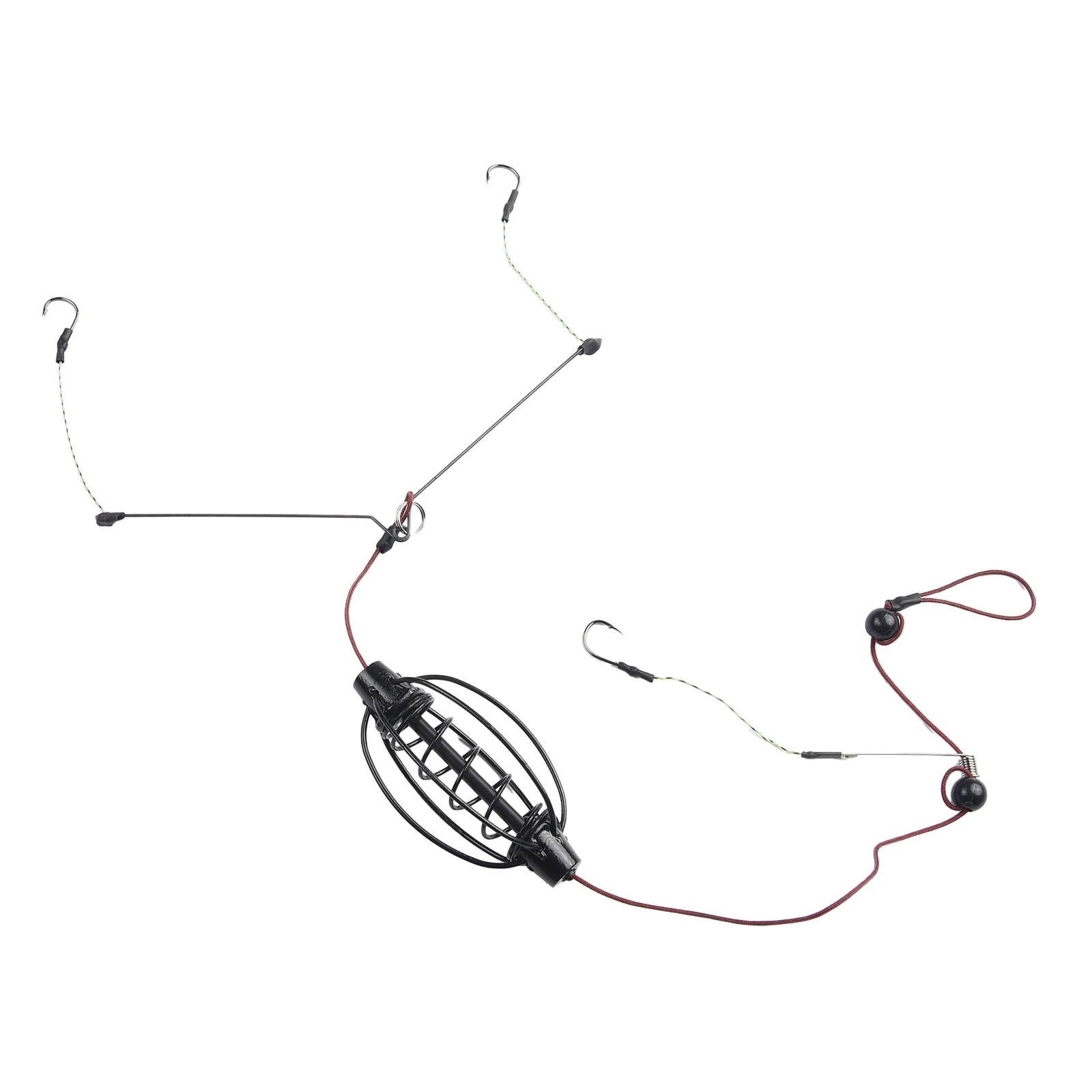 1PCS 잉어 낚시 피더 유럽 잉어 낚시 케이지 후크  - Braided Fishing Line 리뷰 및 가격